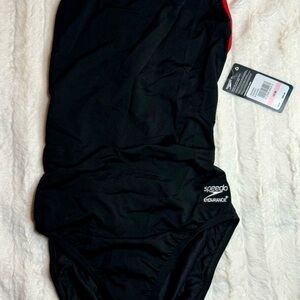 Speedo Black One-Piece Swimsuit